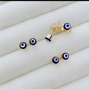 Evil Eye Stud Earrings